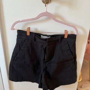 EUC Everlane The Way-High Canvas Short Size 6